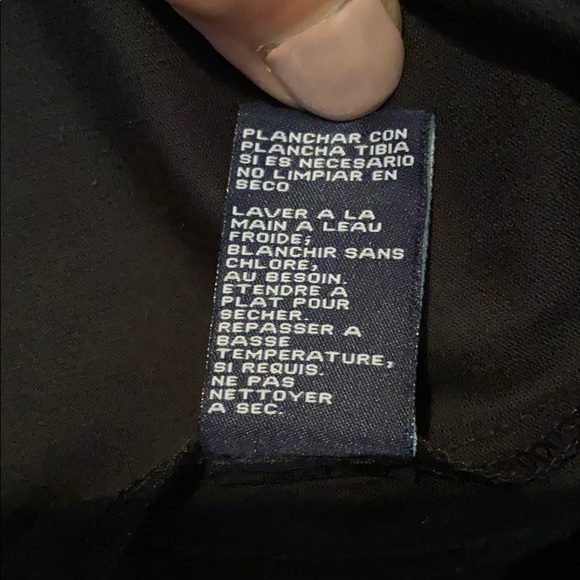 Jone of New York Black Blouse w/ Embellished Belt - Picture 7 of 10